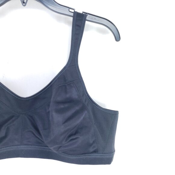 Playtex 18-Hour Active Lifestyle Full-Figure Sports Bra Size 42B Black Wirefree - Picture 2 of 7